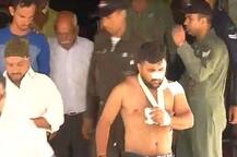 सूरत पहुंचे घायल लोग, राजनाथ बोले- \'आतंकी घटना दुखद, कश्मीर की जनता को सलाम\'