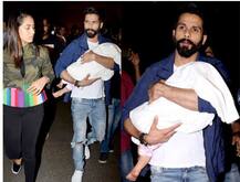 IIFA 2017: वाइफ मीरा और बेटी मीशा के साथ न्यूयॉर्क रवाना हुए शाहिद कपूर, देखें PICS
