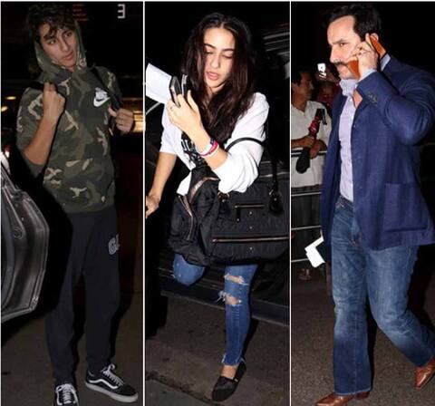 Photos: सारा-इब्राहिम के साथ IIFA में शामिल होने के लिए न्यूयॉर्क रवाना हुए सैफ अली खान Photos: सारा-इब्राहिम के साथ IIFA में शामिल होने के लिए न्यूयॉर्क रवाना हुए सैफ अली खान