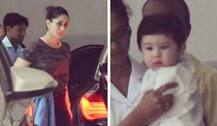 बेबी तैमूर को लेकर मम्मी से मिलने पहुंची बेबो, तस्वीरें वायरल