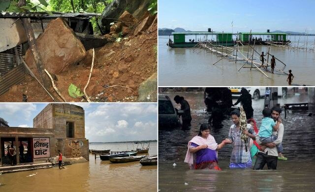 140 Dead 58 Districts Affected Due To Floods All Over India बाढ़ में आधा हिंदुस्तान, यूपी से असम तक पानी ही पानी, अबतक 140 की मौत