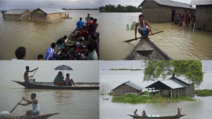 Heavy Rains In Many Parts Of The Country Floods In Assam 52 People Died देशभर के कई हिस्सों में भारी बारिश, असम में बाढ़ से 52 लोगों की मौत