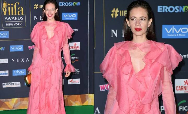 कल्कि कोचलिन ने भी पिंक गाउन में निराश किया.