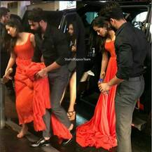 IIFA में जाते समय पत्नी मीरा का गाउन संभालते दिखे शाहिद कपूर