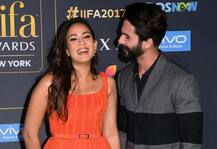 IIFA में जाते समय पत्नी मीरा का गाउन संभालते दिखे शाहिद कपूर