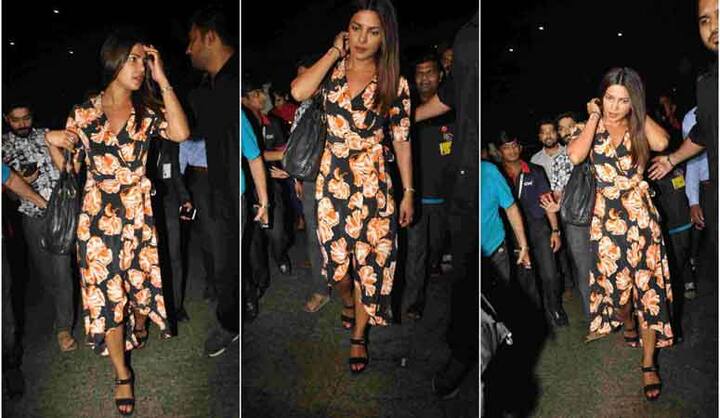 स्वीरों में आप दिग्गज अदाकारा प्रियंका चोपड़ा को देख सकते हैं. उनकी ये ताज़ा तस्वीरें मुंबई एयरपोर्ट से आई हैं. 