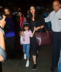 खुद को कैमरों से घिरा देख \'डर\' गईं ऐश की बेटी आराध्या