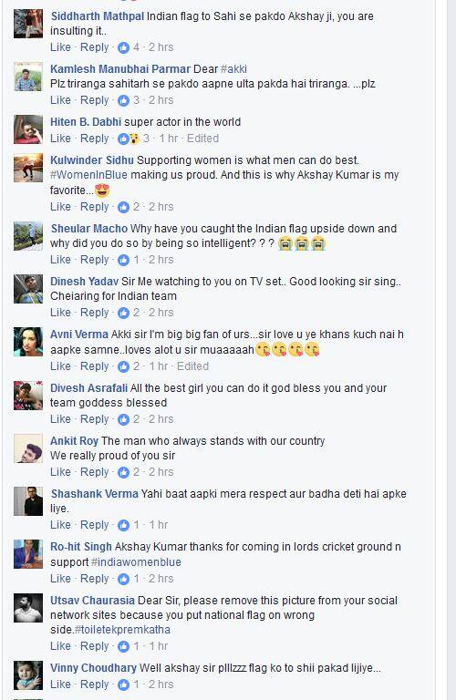 कुछ लोगों ने अक्षय को यह सलाह भी दिया कि उन्हें यह फोटो सोशल मीडिया से हटा लेना चाहिए.