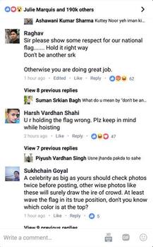 WWC: फाइनल में टीम इंडिया को सपोर्ट करने पहुंचे अक्षय कुमार, उल्टा झंडा लहराने की वजह से हुए ट्रॉल