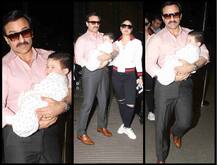 छोटे नवाब और बेगम करीना के साथ छुट्टियां मनाने स्विटजरलैंड रवाना हुए सैफ, देखें तस्वीरें