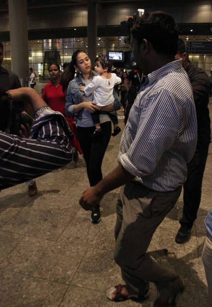 आपको बता दें कि पिछले साल अगस्त में मीशा का जन्म हुआ था. (Photo: Manav Mangalani)