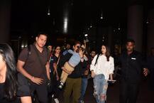 \'जब हैरी मेट सेजल\' का प्रमोशन कर भारत वापस लौटे SRK ने किसी को नहीं देखने दी अबराम की सूरत