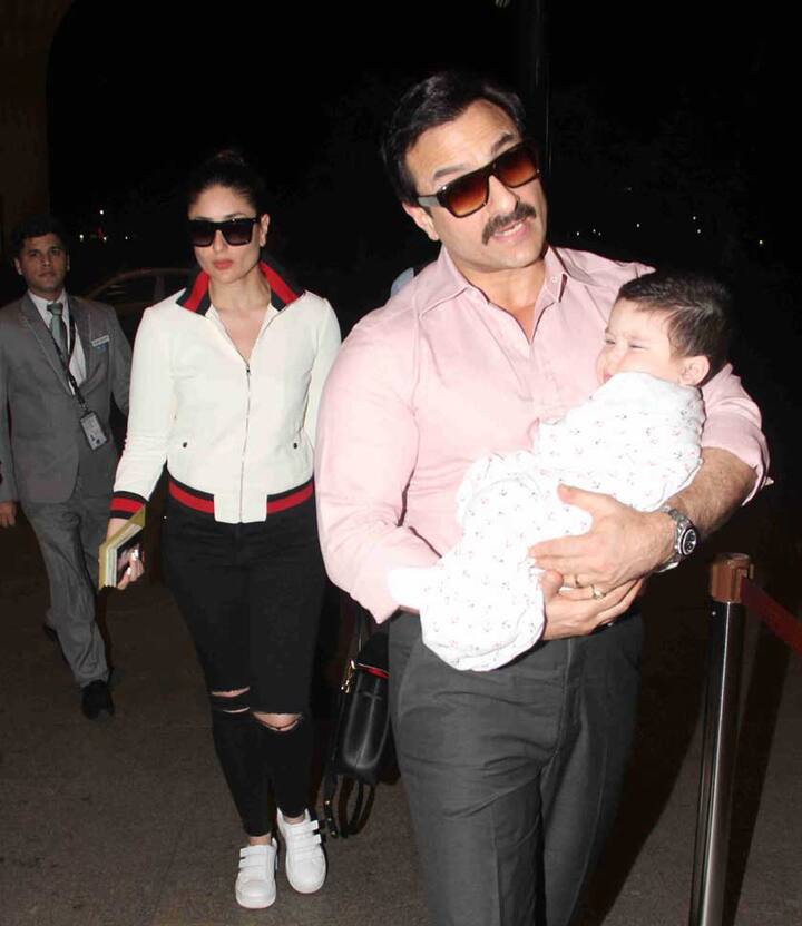 ये तैमूर का पहला हॉलीडे है.