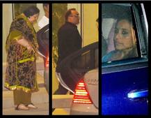 रानी मुखर्जी को डिनर पर ले गए हसबैंड आदित्य चोपड़ा, नज़र नहीं आईं बेटी आदिरा, देखें PICS