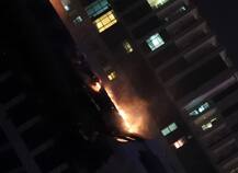 दुबई के 84 मंजिला टॉर्च टावर में भीषण आग, दो साल में दूसरी घटना