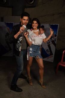 फिल्म जेंटलमैन के प्रमोशन के दौरान जैकलीन और सिद्धार्थ ने की जमकर मस्ती