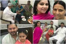 IN PICS: बिहार के सीएम नीतीश, लालू के परिवार ने मनाया रक्षाबंधन