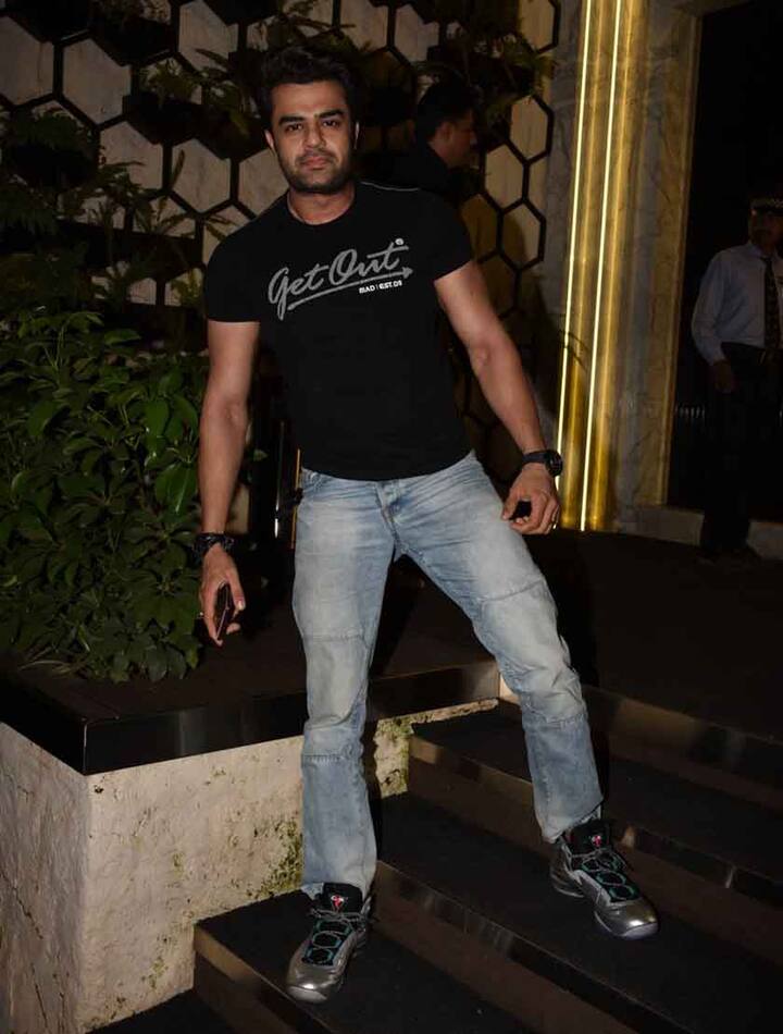 टीवी के जाने माने होस्ट मनीष पॉल भी यहां नज़र आए. (Photo: Manav Mangalani)