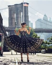 सोनम कपूर ने बाज़ार मैगज़ीन के लिए कराया ब्राइडल फ़ोटोशूट