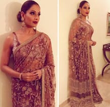 हमेशा वेस्टर्न अंदाज़ में रहने वाली बिपाशा बसु इस खास मौके पर नज़र आईं साड़ी में