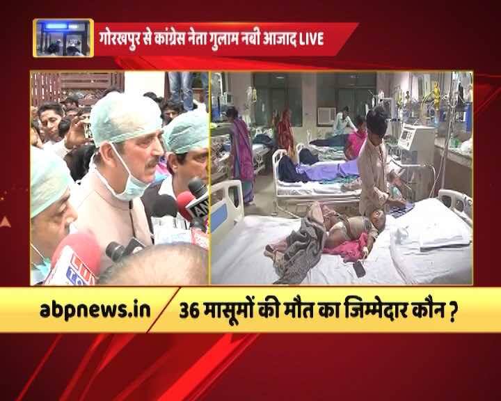गोरखपुर मेडिकल कॉलेज में दो दिन के भीतर ऑक्सीजन सप्लाई का रुक जाने की वजह से 36 बच्चों की मौत हो चुकी है. इस हादसे के बाद विपक्ष लगातार मुख्यमंत्री योगी आदित्यनाथ पर निशाना साध रहा है और उनसे इस्तीफे की मांग कर रहा है. वहीं बच्चों की मौत की खबर सुनकर हर कोई दुखी है. यहां आपको बता रहे हैं कि बॉलीवुड सितारों ने इस खबर को सुनकर किस तरह अपना दुख व्यक्त किया है.