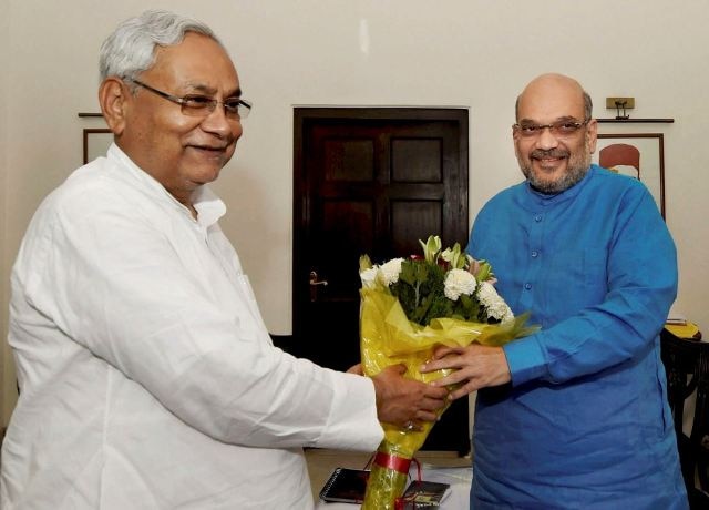 Nitish Kumar Meets Amit Shah Nitish May Become Nda Co Convener Jdu Prepares To Join Nda नीतीश बन सकते हैं NDA के सहसंयोजक, जल्द NDA में शामिल हो सकती है JDU