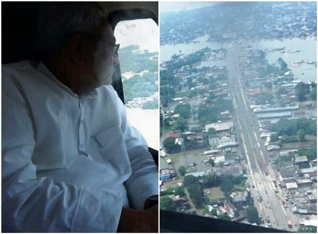 Rain Floods Inundate Several Parts Of Bihar Cm Nitish Visit Flood Areas Today LIVE: बिहार के 9 जिलों के 10 लाख लोग बाढ़ की चपेट में, नीतीश ने किया हवाई दौरा