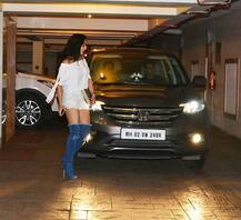 PICS: पापा सैफ के बर्थडे पर कुछ इस अंदाज में भाई इब्राहिम के साथ पहुंची बेटी सारा अली खान