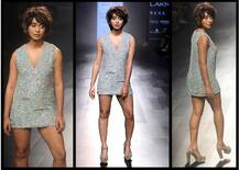 Lakmé Fashion Week day 1: सिल्वर में सयानी गुप्ता ने रैंप पर किया Shine