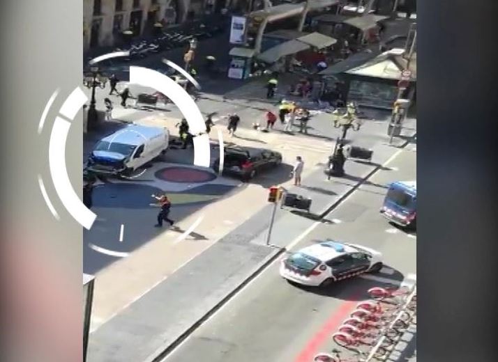 इस हमले में पुलिस ने पांच संदिग्ध आतकियों में भी मार गिराया है. वहीं, दूसरा हमला बार्सिलोना ने 100 किमी दूर कैम्ब्रिल्स में हुआ. यहां भी एक वैन ने लोगों की टक्कर मार दी. कैम्ब्रिल्स में पुलिस ने पांच संदिग्ध आतंकियों को मार गिराया है. जबकि एक को गिरफ्तार कर लिया गया है.