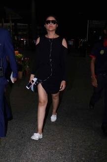 मुंबई एयरपोर्ट पर परिणीति ने चलाया अपना \'काला जादू\'