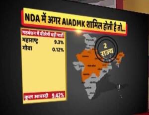 AIADMK के दो गुटों का विलय, एनडीए के खाते में आ सकता है एक और 'राज्य