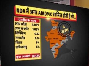 AIADMK के दो गुटों का विलय, एनडीए के खाते में आ सकता है एक और 'राज्य