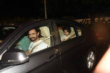 बेटे का प्ले देखने परिवार के साथ पहुंचे आमिर खान, फातिमा भी थी मौजूद, देखें तस्वीरें 