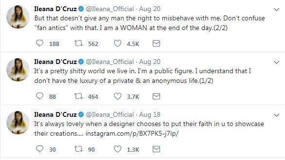 इलियाना ने ट्वीट में हादसे का कोई जिक्र नहीं किया है. (सभी तस्वीरें- सोशल मीडिया)