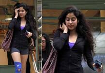 किचन गार्डन से बाहर निकल रही थी श्रीदेवी की बड़ी बेटी, तस्वीरों में हुई कैद!