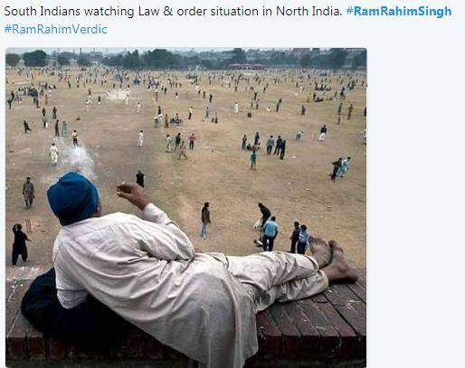 उत्तर भारत की कानून व्यवस्था देखता एक दक्षिण भारतीय.