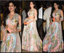 अंबानी के गणपति सेलिब्रेशन में दिखा जाह्नवी कपूर का ट्रेडिनशनल अवतार, देखें तस्वीरें