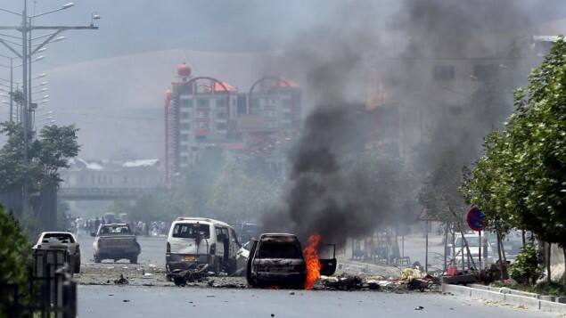 Talibani Suicide Attack 13 Killed In Afghanistan अफगानिस्तान नें तालिबान का आत्मघाती हमला, 13 लोगों की मौत 18 घायल