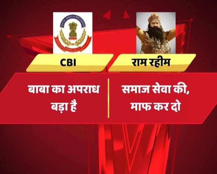 कोर्ट में राम रहीम ने कहा कि ‘हमने लोगों की भलाई के लिए काम किया है, इसलिए हमें माफ किया जाए. रेप केस के दोषी ने सफाई अभियान, रक्तदान मुहिम की दलील देकर रहम की मांग की.’बचाव पक्ष के वकील ने दलील दी कि राम रहीम समाजसेवी हैं, इसलिए उसे माफी दी जाए. लेकिन ऐसी किसी भी दलील का फायदा नहीं हुआ और अब वो कम से कम 10 साल के लिए तो जेल में रहने वाला है.