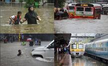 मुंबई में भारी बारिश के चलते विमान सेवा हुई प्रभावित