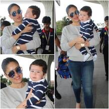 तैमूर दिखे कुछ नाराज, रोते हुए कैमरे में हुए कैद