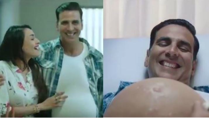 The Great Indian Laughter Challenge Promo Shows A Pregnant Akshay Kumar 'द ग्रेट इंडियन लाफ्टर चैलेंज' : प्रोमो में प्रेग्नेंट अवतार में दिखाई दे रहे हैं अक्षय कुमार, देखें वीडियो
