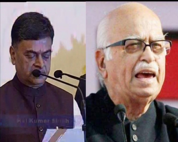 Know What Was Link Between R K Singh And Lal Krishna Advani आखिर मोदी के नए मंत्री राज कुमार सिंह और आडवाणी में कैसा रिश्ता है?