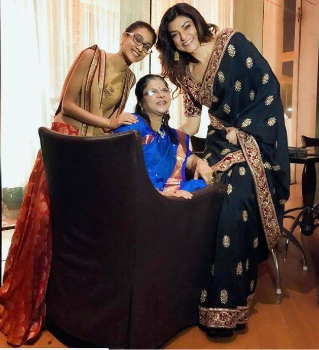 (Photo: Instagram) I back up my #name ????????????????❤️found it on the table and held it up to announce my #reservation ????????????pun intended!!!!????❤️????????launch of #Luna #stregishotel #mumbai #stunningplace #superfun ????????????????❤️????????❤️️ A post shared by Sushmita Sen (@sushmitasen47) on Dec 8, 2016 at 2:13pm PST
