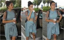 मुंबई एयरपोर्ट पर कैमरे में कैद हुईं तापसी!