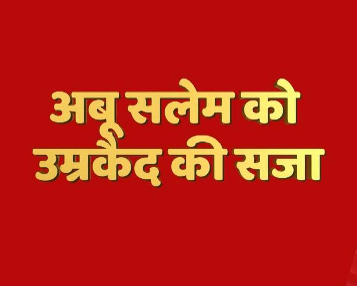 12 मार्च 1993 में मुंबई में हुए सीरीयल ब्लास्ट केस में आज मुंबई की टाडा कोर्ट ने अंडरवर्ल्ड डॉन अबू सलेम को 25 की सजा सुनाई है. कोर्ट ने सलेम पर दो लाख का जुर्माना भी लगाया है.