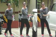 फिटनेस पाने के लिए जिम में खूब पसीना बहा रही हैं करीना कपूर, देखें तस्वीरें