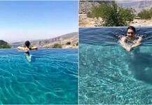 Viral: ओमान में मस्ती कर रहीं कृति ने पोस्ट की पूल Pics!