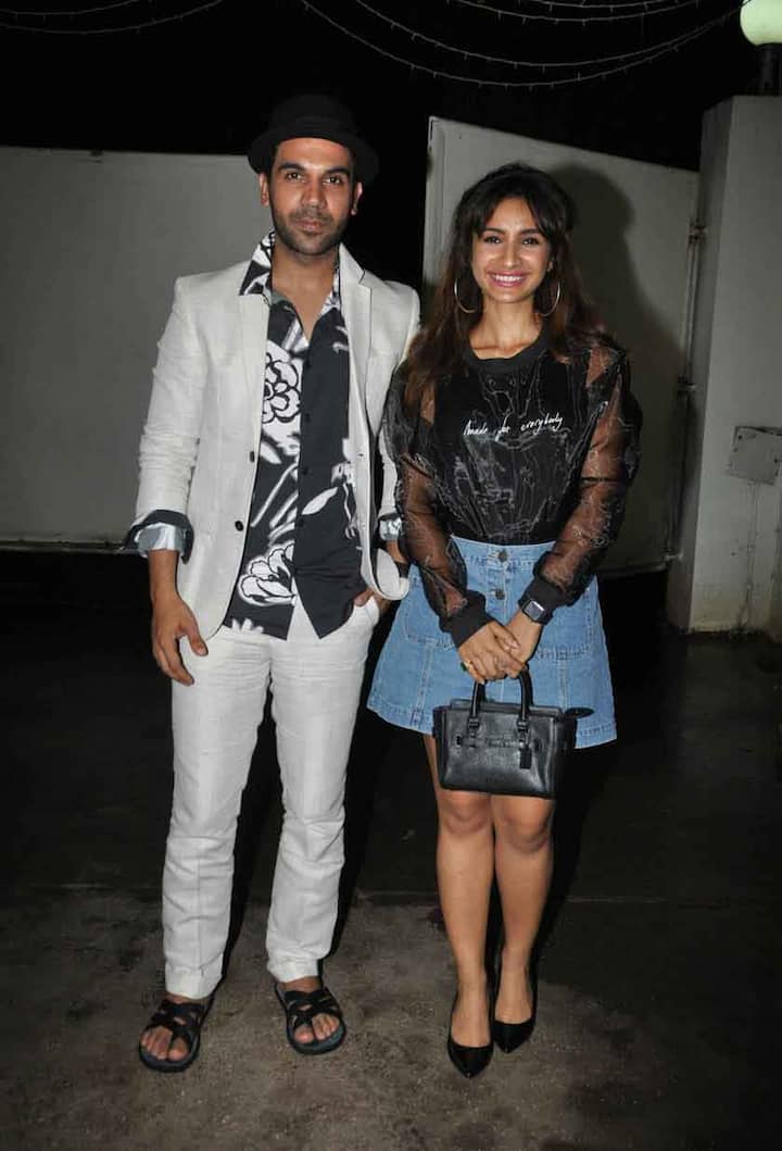 राजकुमार राव भी गर्लफ्रेंड पत्रलेखा के साथ पहुंचे.